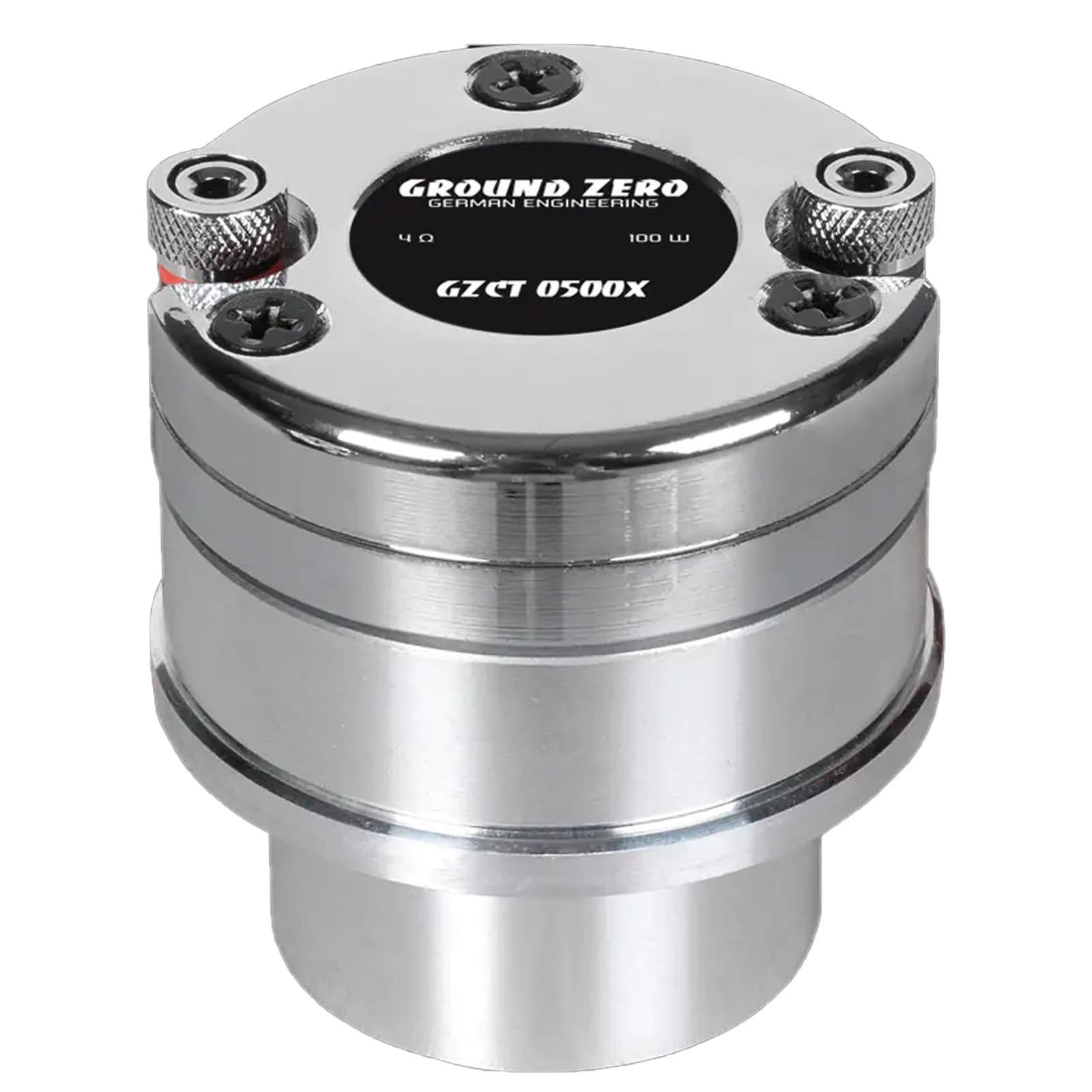 Ground Zero GZCT 0500X - 1” / 25mm 30 WRMS High Power Horn Tweeter - Single
