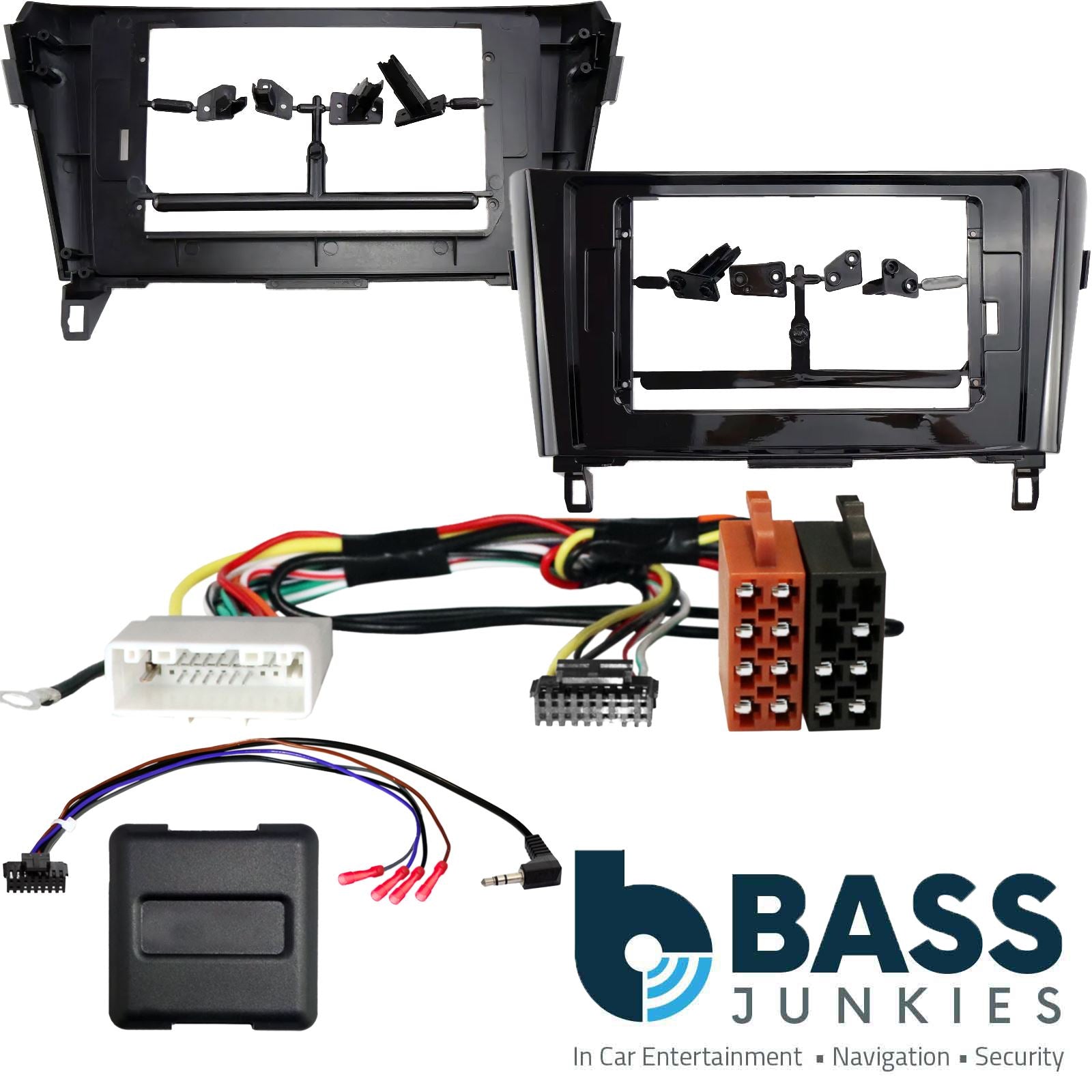 Kenwood 9" CarPlay Android Car Stereo Kit For Nissan Qashqai X-Trail Black 16 On