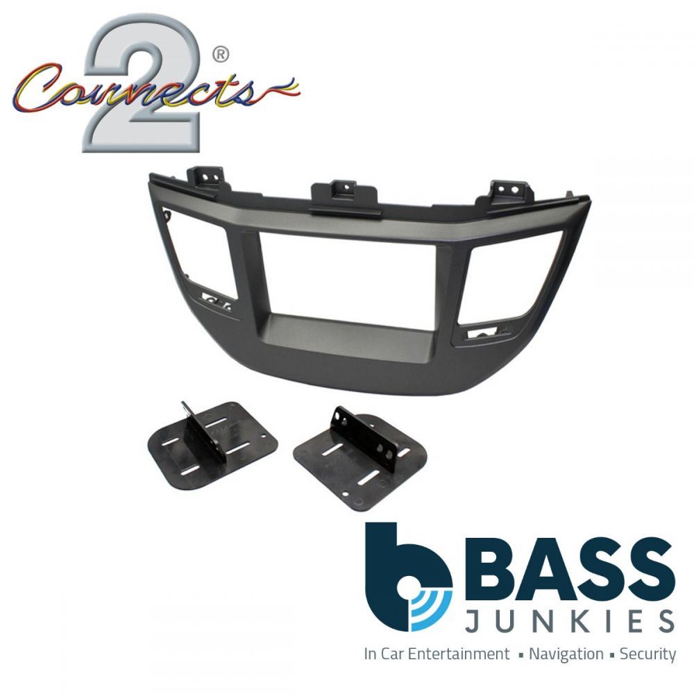 Connects2 CT23HY44L Hyundai Tucson 2015 Onwards LHD Car Stereo Double Din Fascia Panel