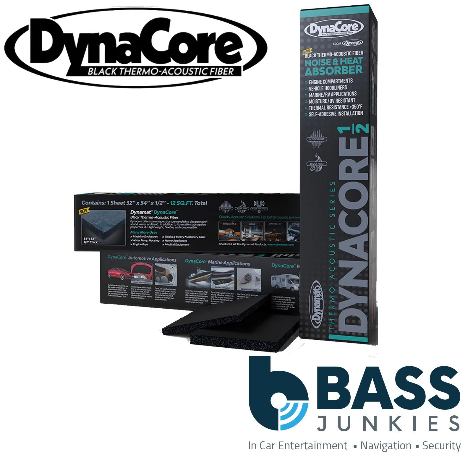 Dynamat DynaCore 1" Self-Adhesive Noise & Heat Absorbing Insulation Sheet 1.11m²