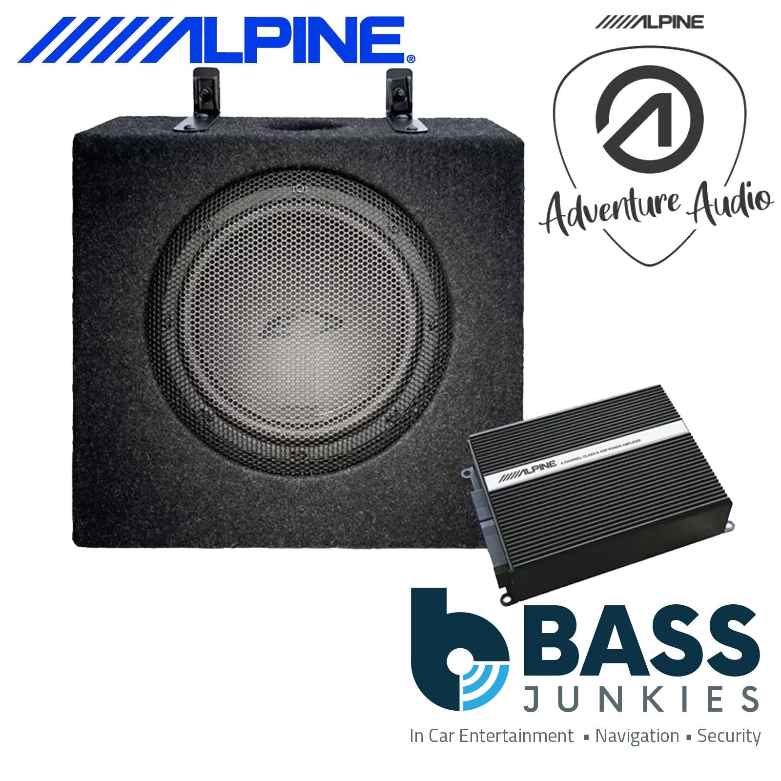 Alpine SPC-W84AT6-2 6-Channel DSP Amplifier Subwoofer Bass Box for VW T6.1/T6