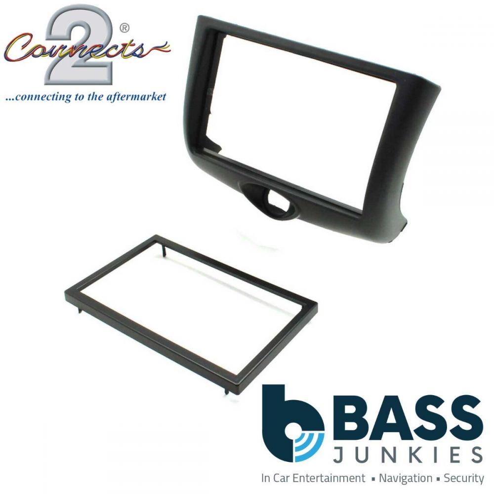 CT24TY35 For A Toyota Yaris 1999-2003 Car Stereo Double Din Fascia Panel Plate