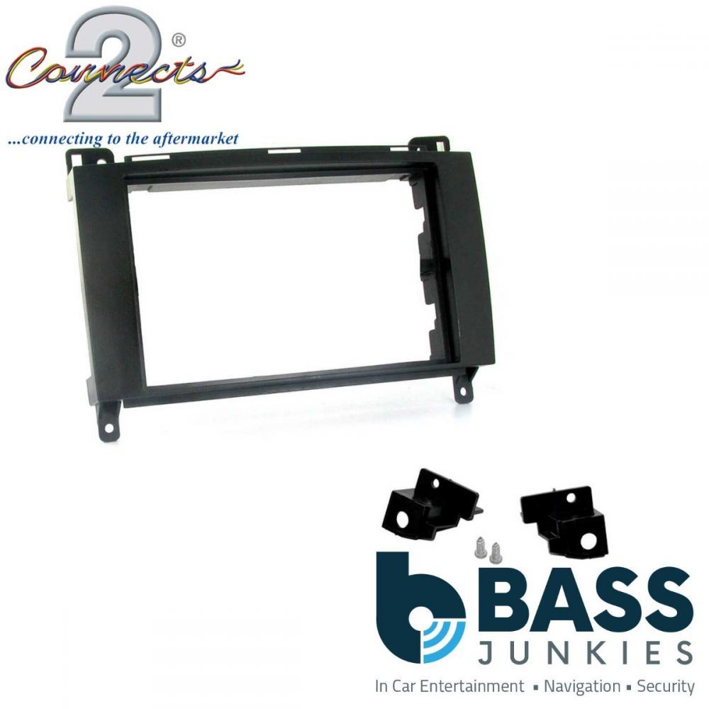 Connects2 CT24MB16 - Mercedes A-Class 2004 - 2012 Double Din Fascia Panel
