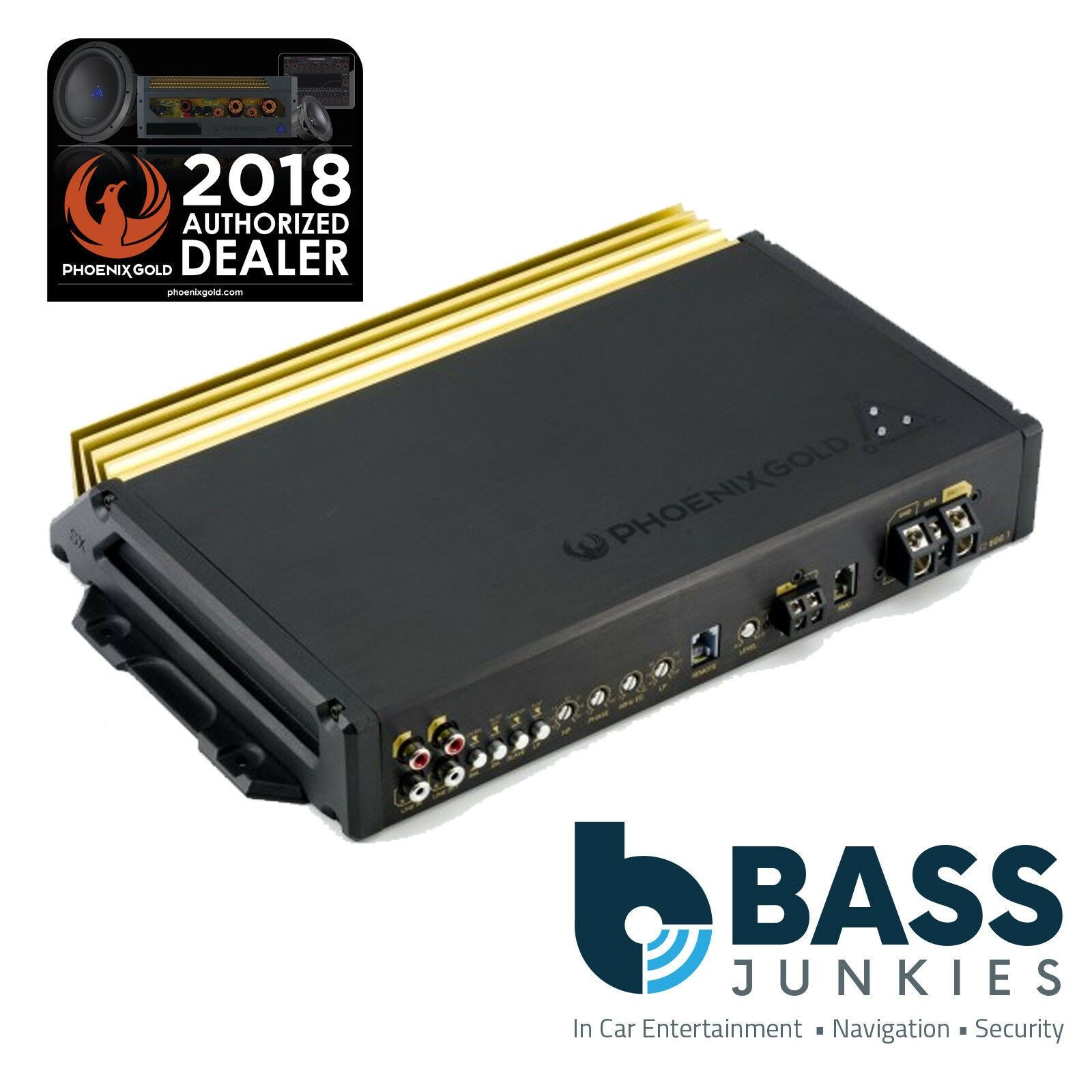 Phoenix Gold SX2 Series - SX2 600.1 Single Channel / Mono 600 Watts Car Audio Amplifier