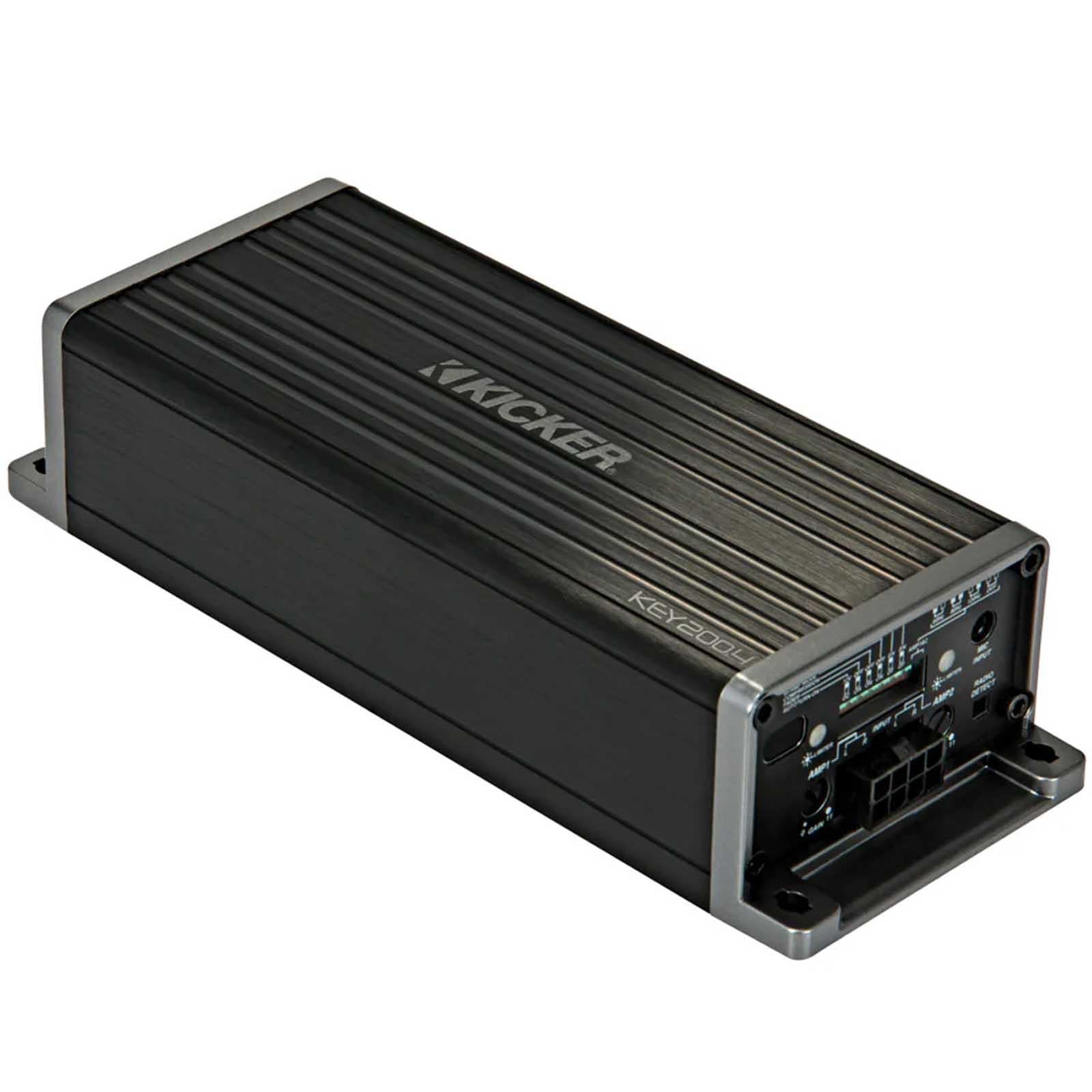 Kicker 47KEY200.4 - 200 Watts 4 Channel Smart DSP Amp Amplifier