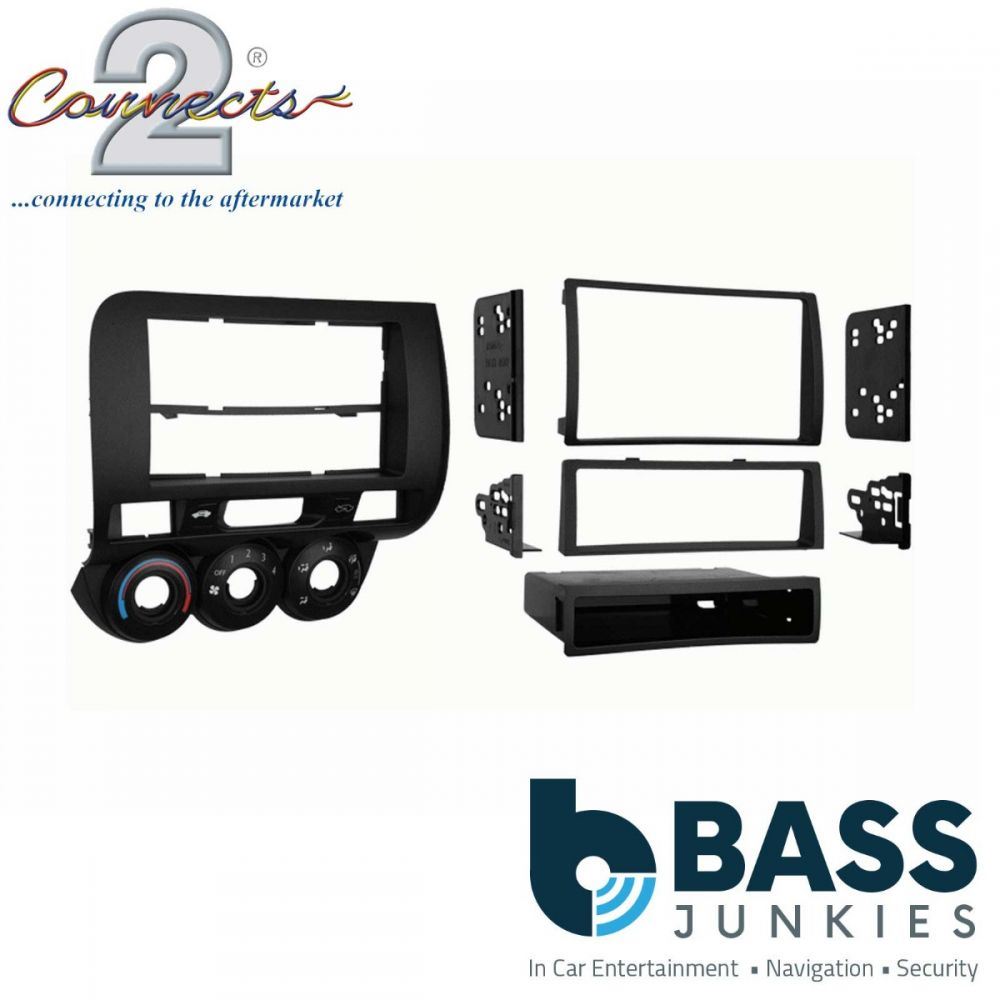 Connects2 CT23HD03L Honda Fit Jazz Car Stereo Double Din Fascia Panel