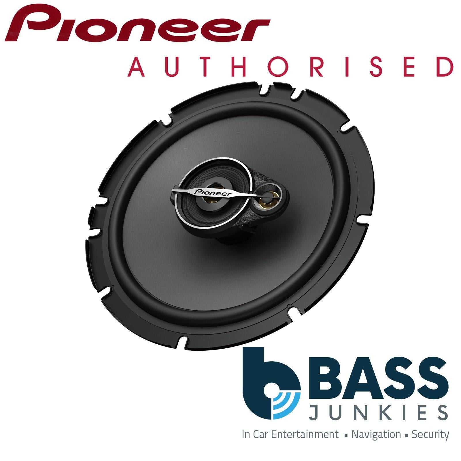 Pioneer 6.5" 2 Way 640 Watts Rear Door Car Speakers For Peugeot 308 2013 - 2021