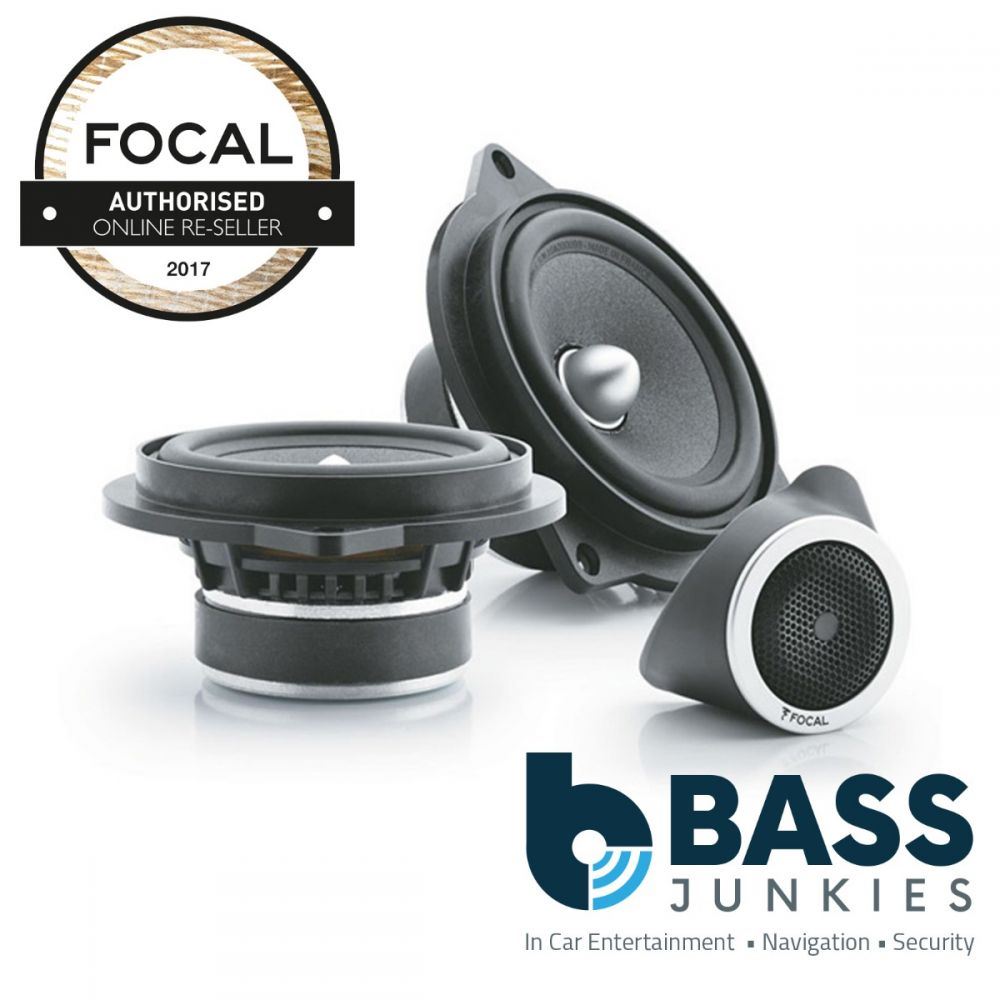 Focal IFBMW-S - BMW 1 Series 3 Series 5 Series X1 4" 160 Watts Dedicated Plug & Play 2-Way Car Component Speaker Kit