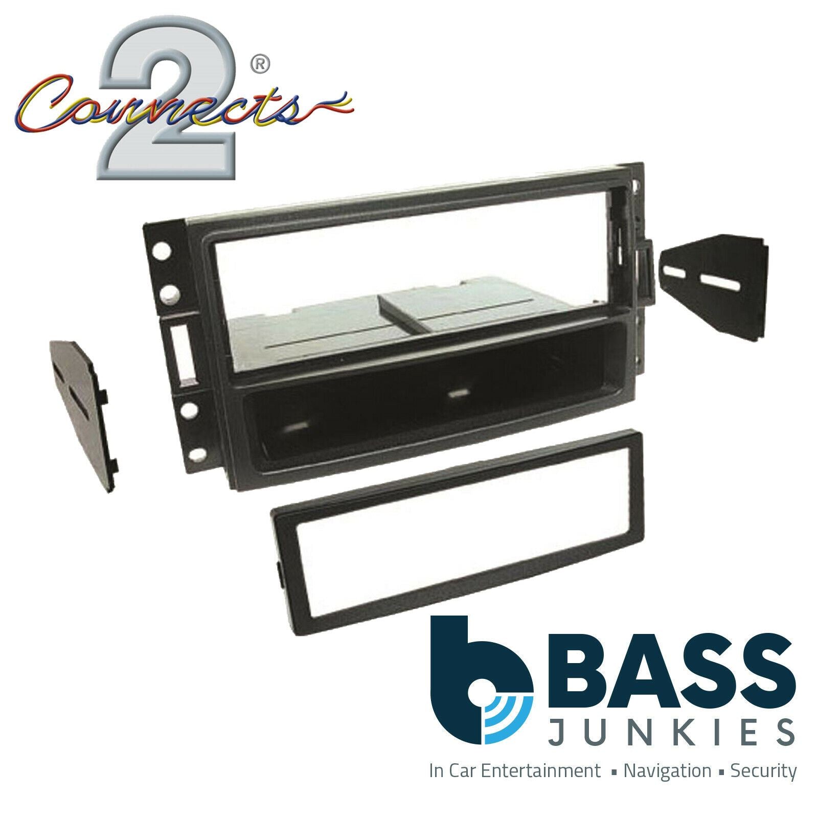 CT24GM02 Chevrolet Corvette 2005-2013 Single/Double Din Car Stereo Fascia Panel