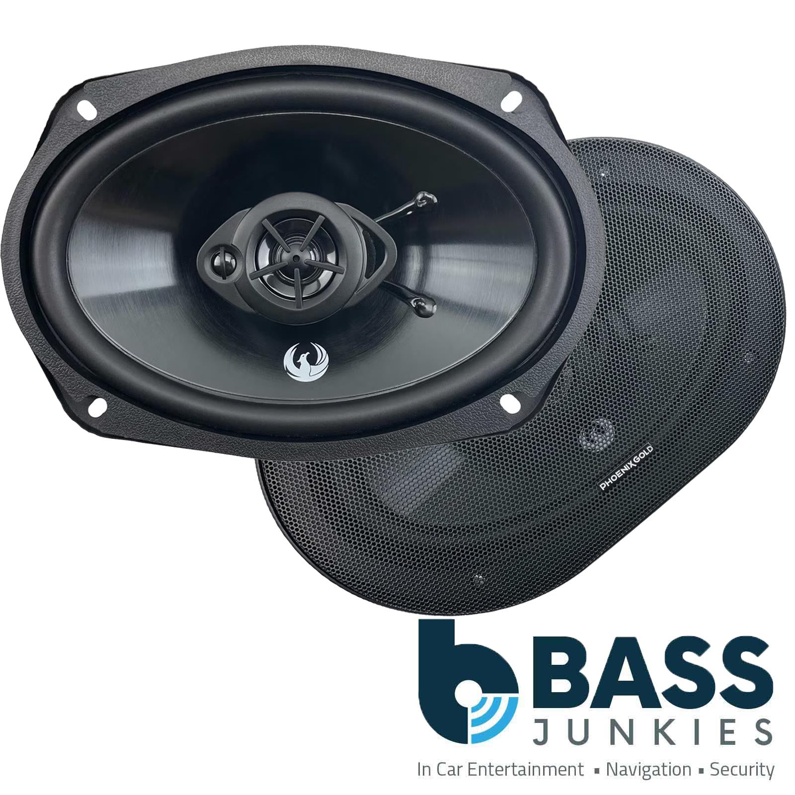 Phoenix Gold Z69CXI - Z Series" 220 Watts 3-Way Door Shelf Coaxial Car Speakers