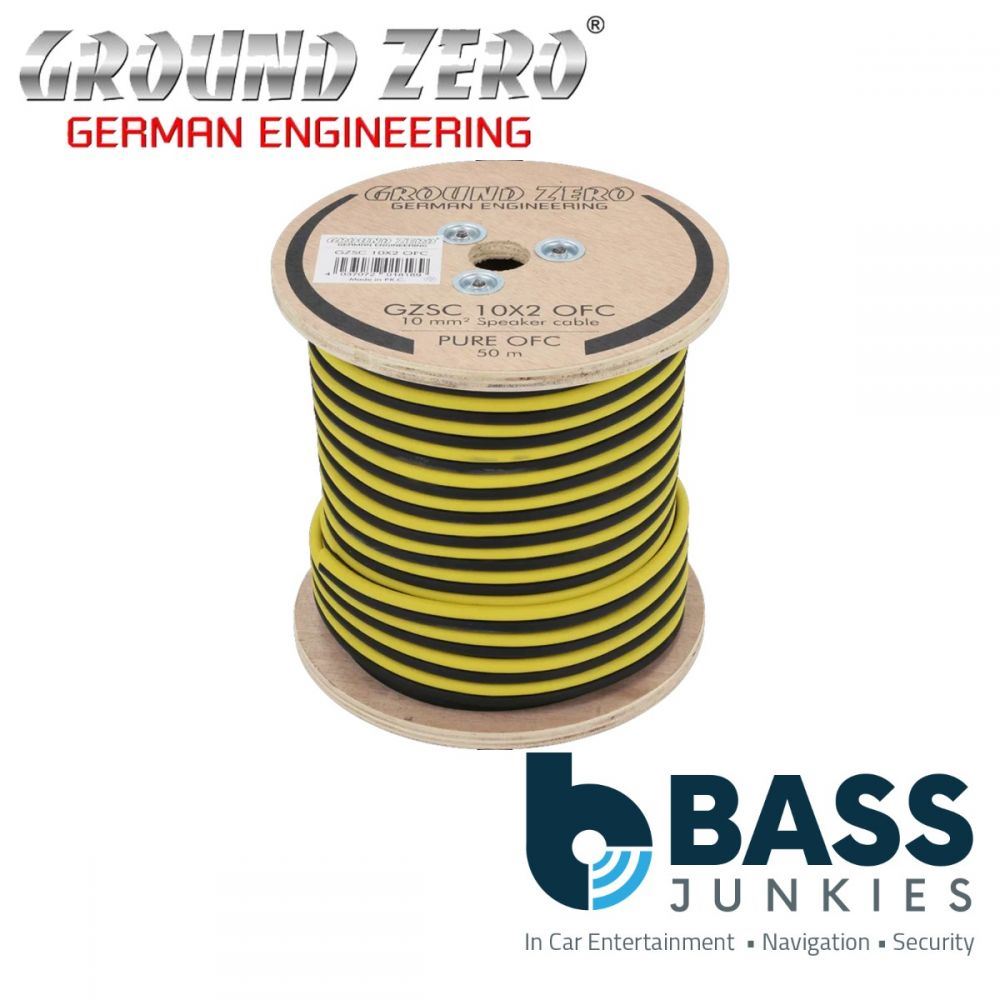 Ground Zero GZSC 10X2 OFC 2x 10 mm² OFC Car Speaker Wire