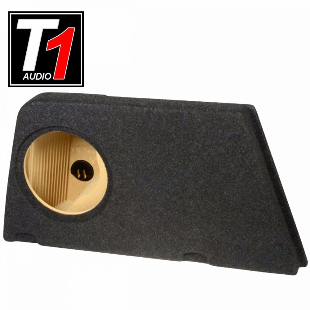 T1 Audio - VW Touareg 2002 To 2010 Left Arch Custom Fit 10" Car Sub Subwoofer Bass Box