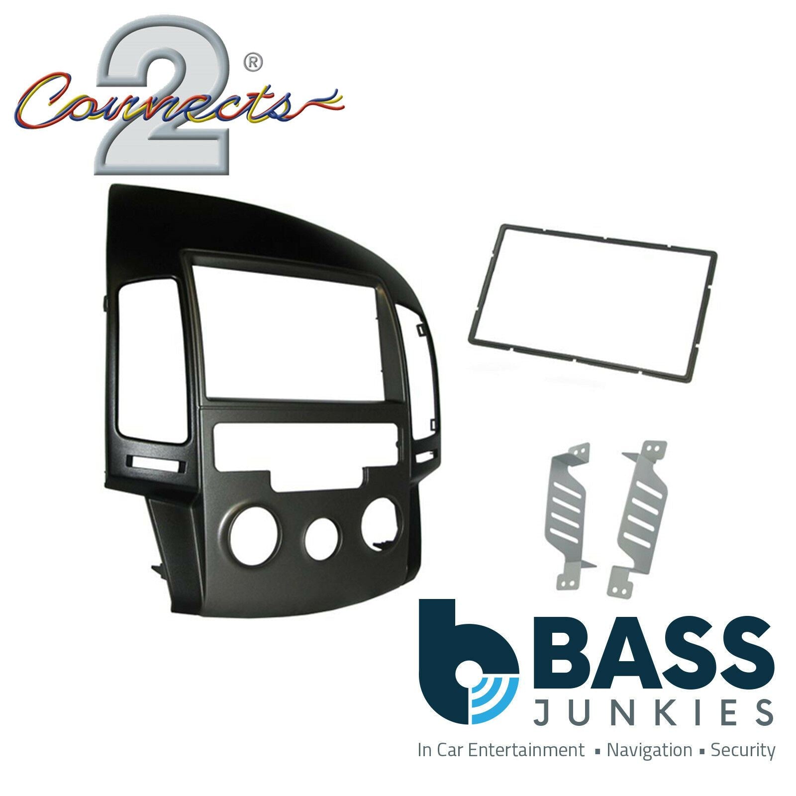 Connects2 CT23HY19L Hyundai i30 2007 - 2012 Car Stereo Double Din Fascia Panel