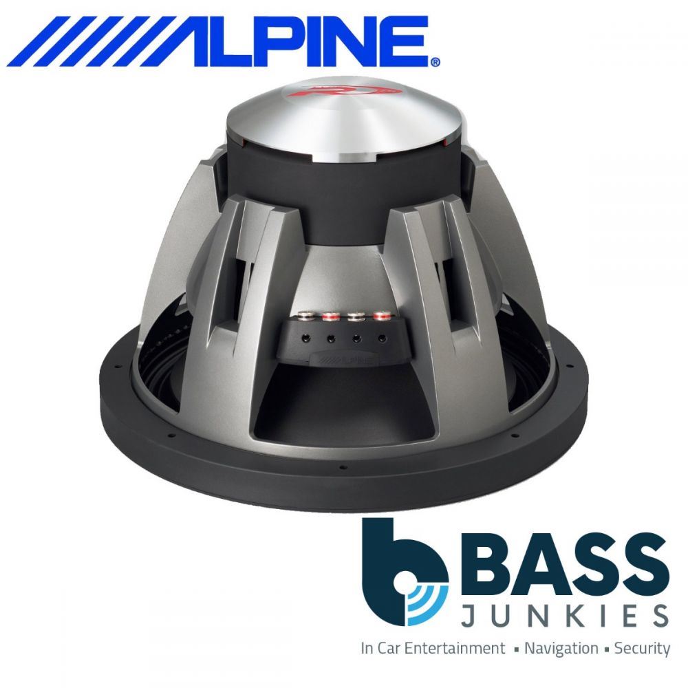 Alpine SWR-1522D 15" 2000 Watts Dual 2 Ohm Voice Coil Car Sub Subwoofer