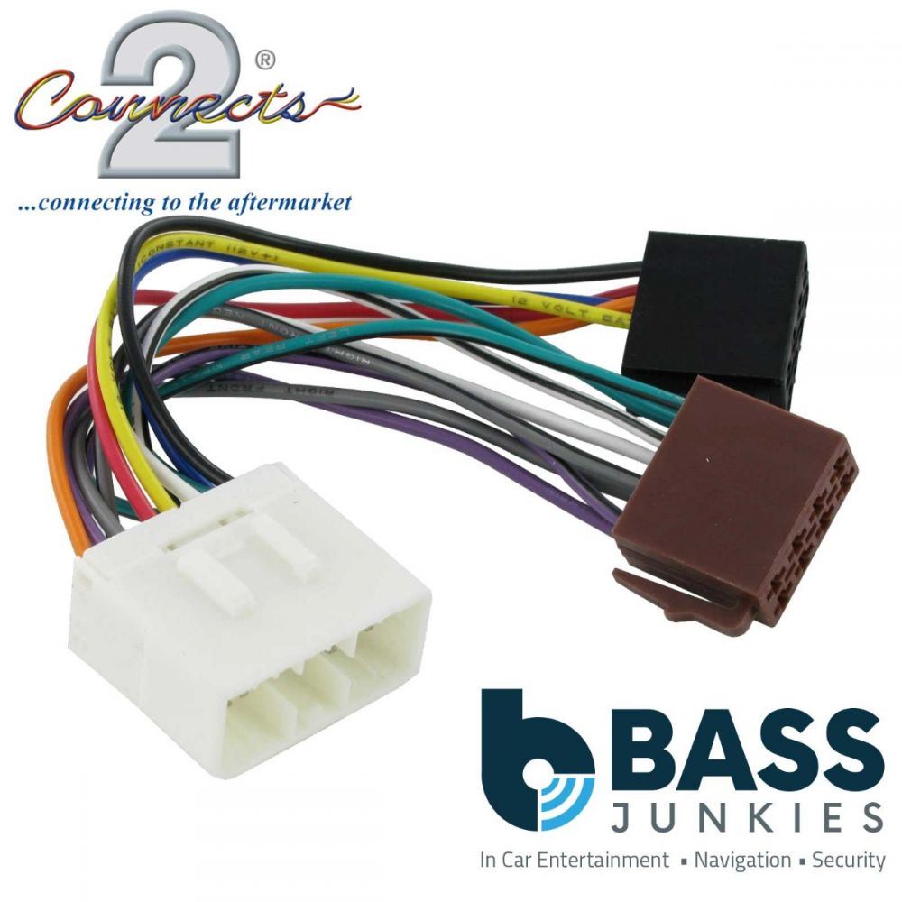 Connects2 CT20HY01 - Hyundai ( WHITE 14 PIN ) Car Stereo Radio ISO Harness Adaptor Wiring