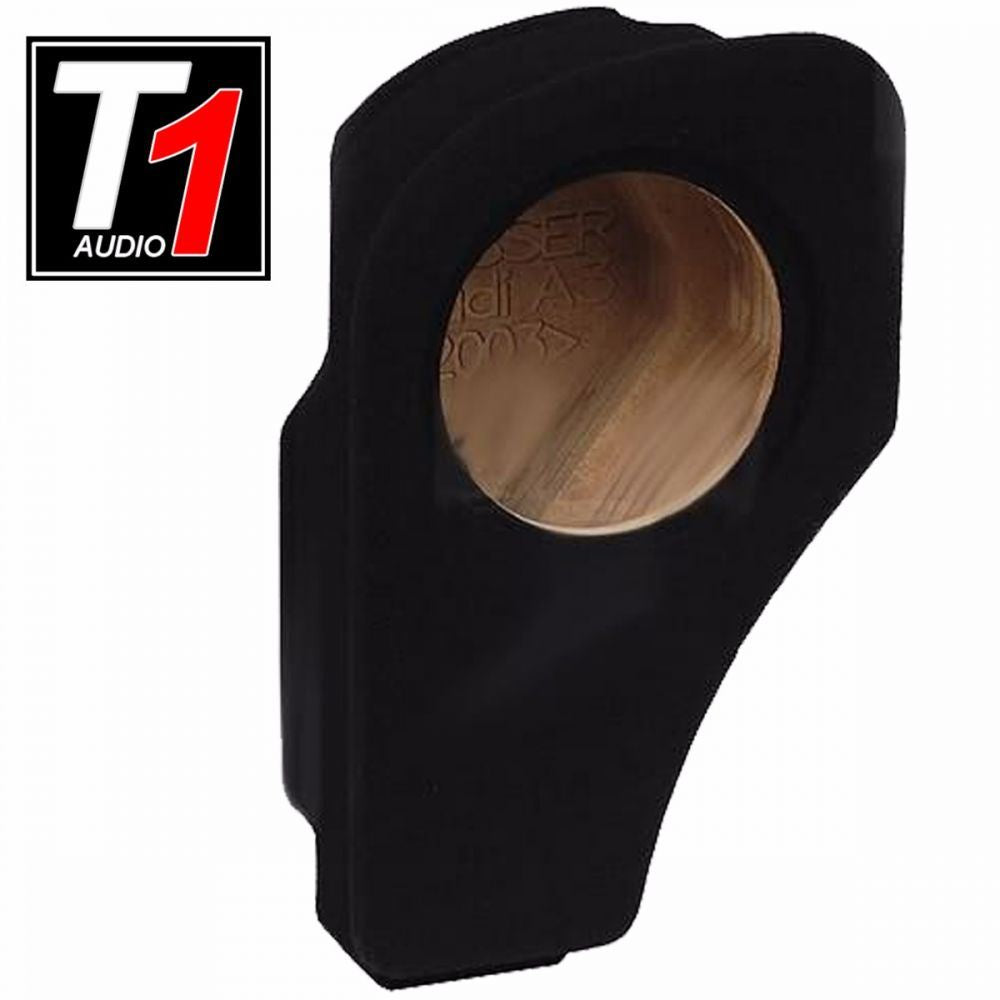 T1 Audio - Audi A3 S3 MK2 8P 2003 Onwards Left Arch Custom Fit 8" Car Sub Subwoofer Bass Box