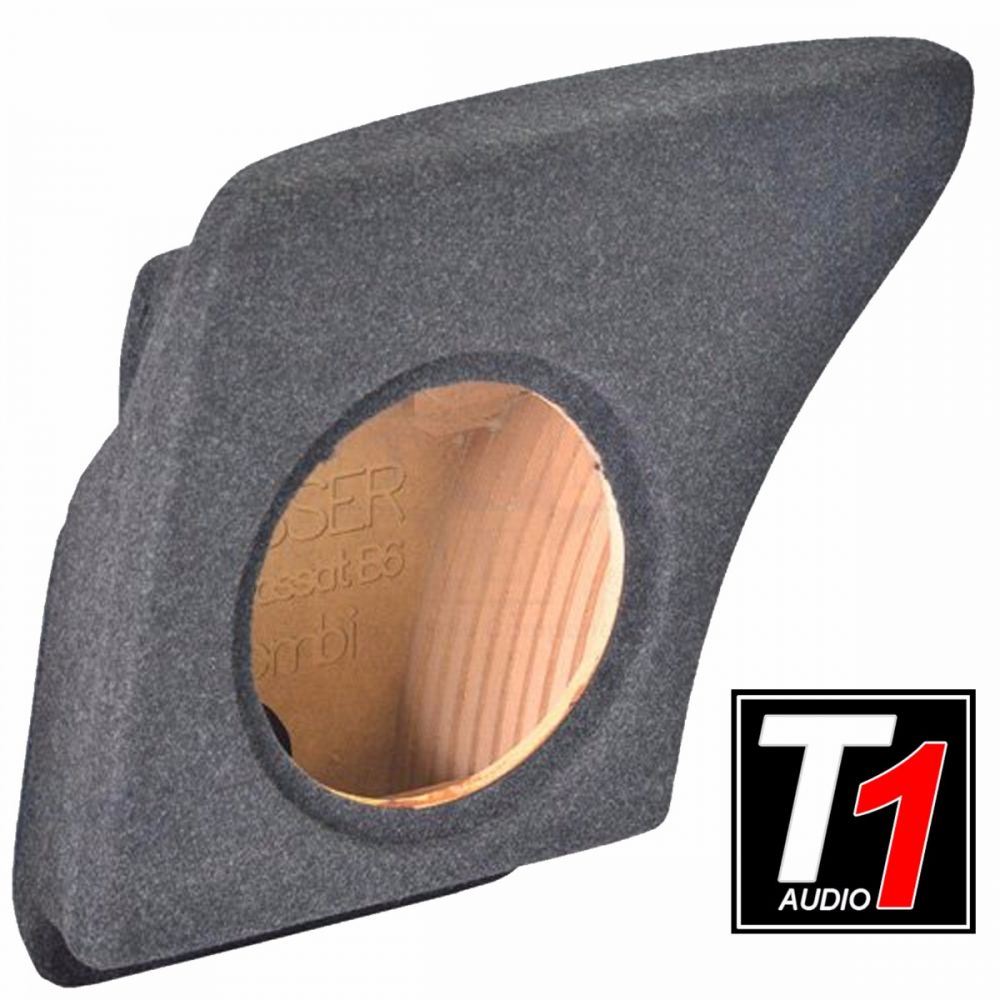 T1 Audio - VW Passat B7 Kombi 2010 To 2014 Left Arch Custom Fit 10" Car Sub Subwoofer Bass Box