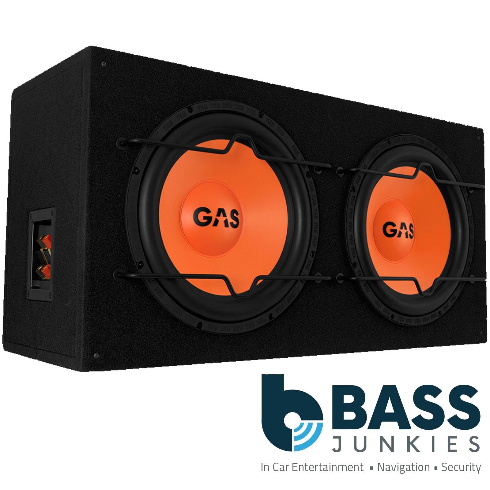 Gas MAD B1-212 - 1200 Watts 12 Inch 30cm Double Vented Enclosure Car Subwoofer