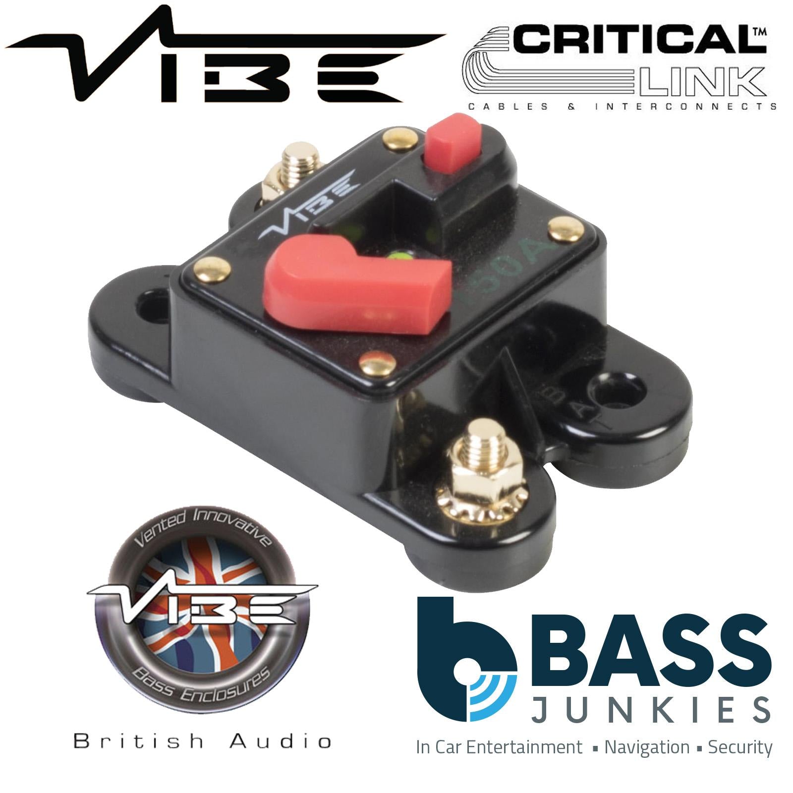 Vibe Critical Link CLCB150-V7 - 12v 150A Car Amp Protection Circuit Breaker