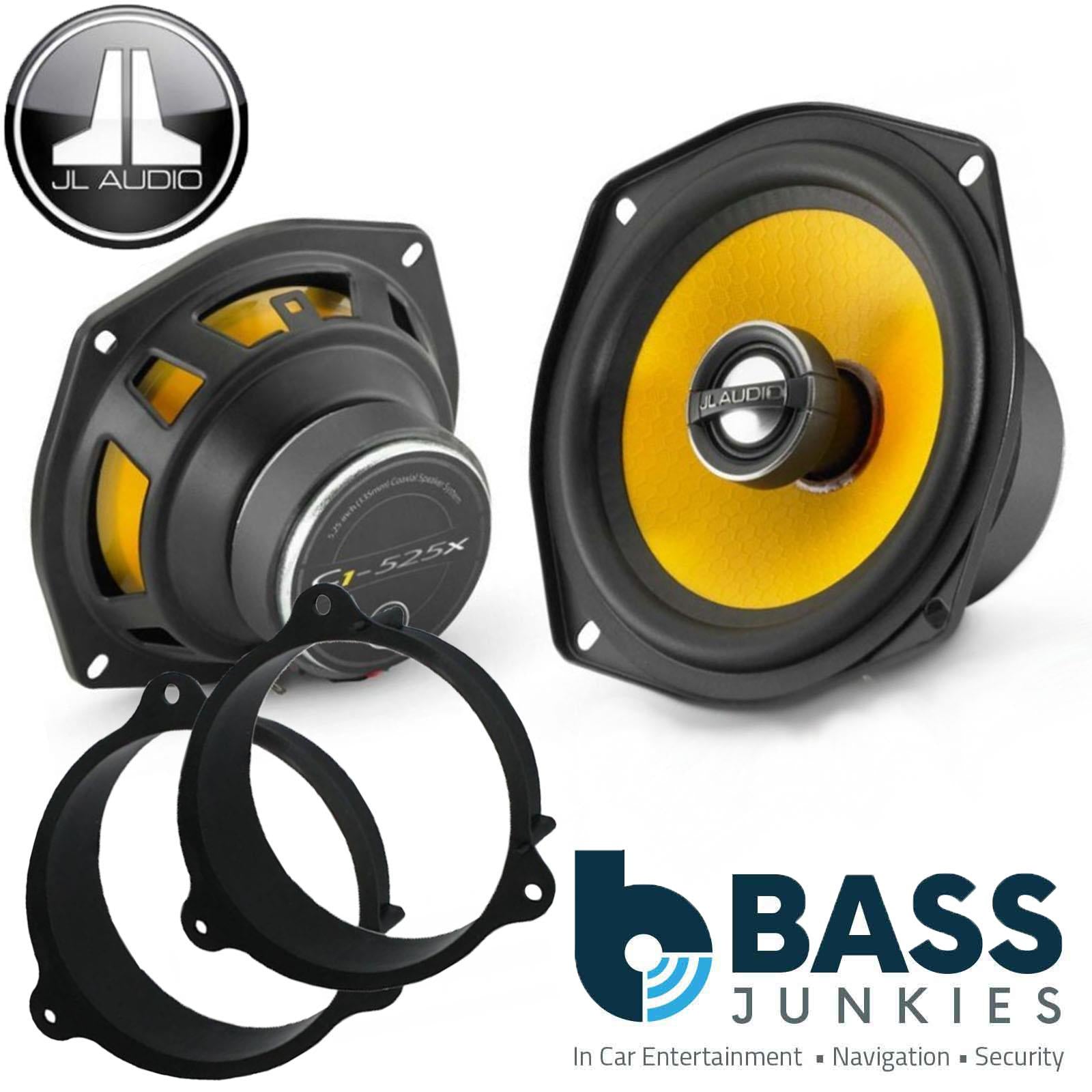 JL Audio C1-525X 2-Way 130mm/13cm/5.25" Coaxial Speakers (Per Pair 450 Watts) Fits Mercedes Citan 2012-21