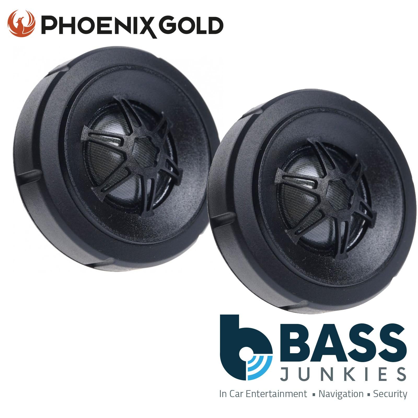 Phoenix Gold SXCS1T - SX Series 1" Inch 20mm Car Speaker Tweeters