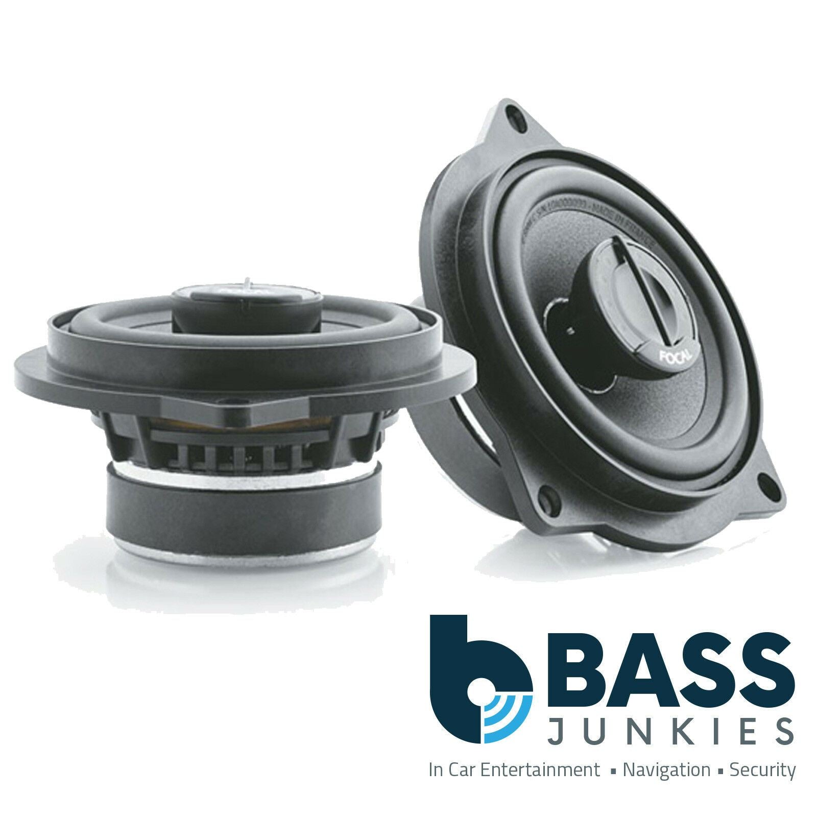 Focal IFBMW-C - BMW 1 Series 3 Series 5 Series X1 4" 160 Watts Dedicated 2 Way Coaxial Car Rear Speaker Kit