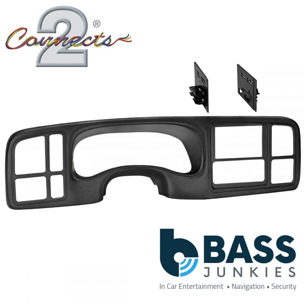 Connects2 CT23GM05 - Chevrolet Avalanche, Silverado, Suburban, Tahoe Double DIN Fascia Panel