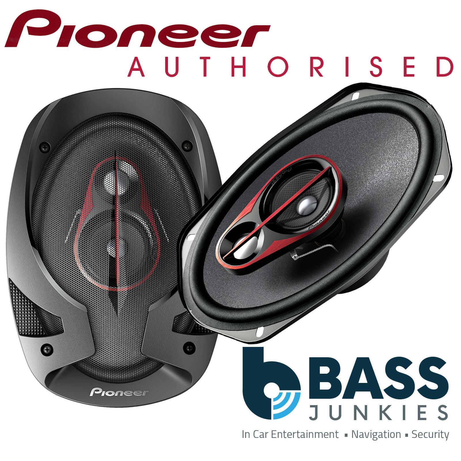 Pioneer TS-R6951S 800 Watts 3 Way 6x9" Rear Parcel Shelf Car Speakers