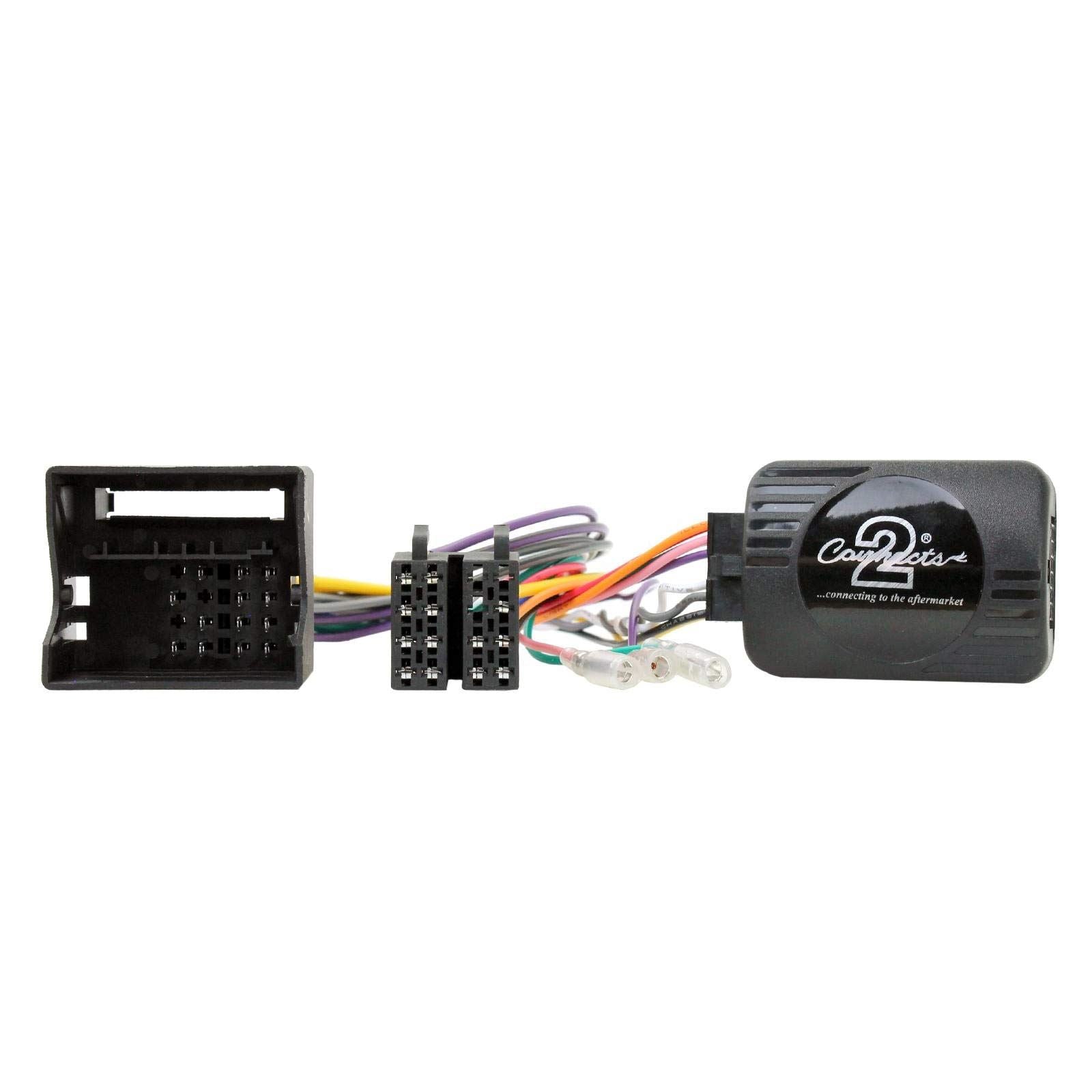 Connects2 CTSVW010.2 Volkswagen Gol Voyage Saveiro Vento Cross-Fox Car Stereo Radio Steering Wheel Interface Stalk Control