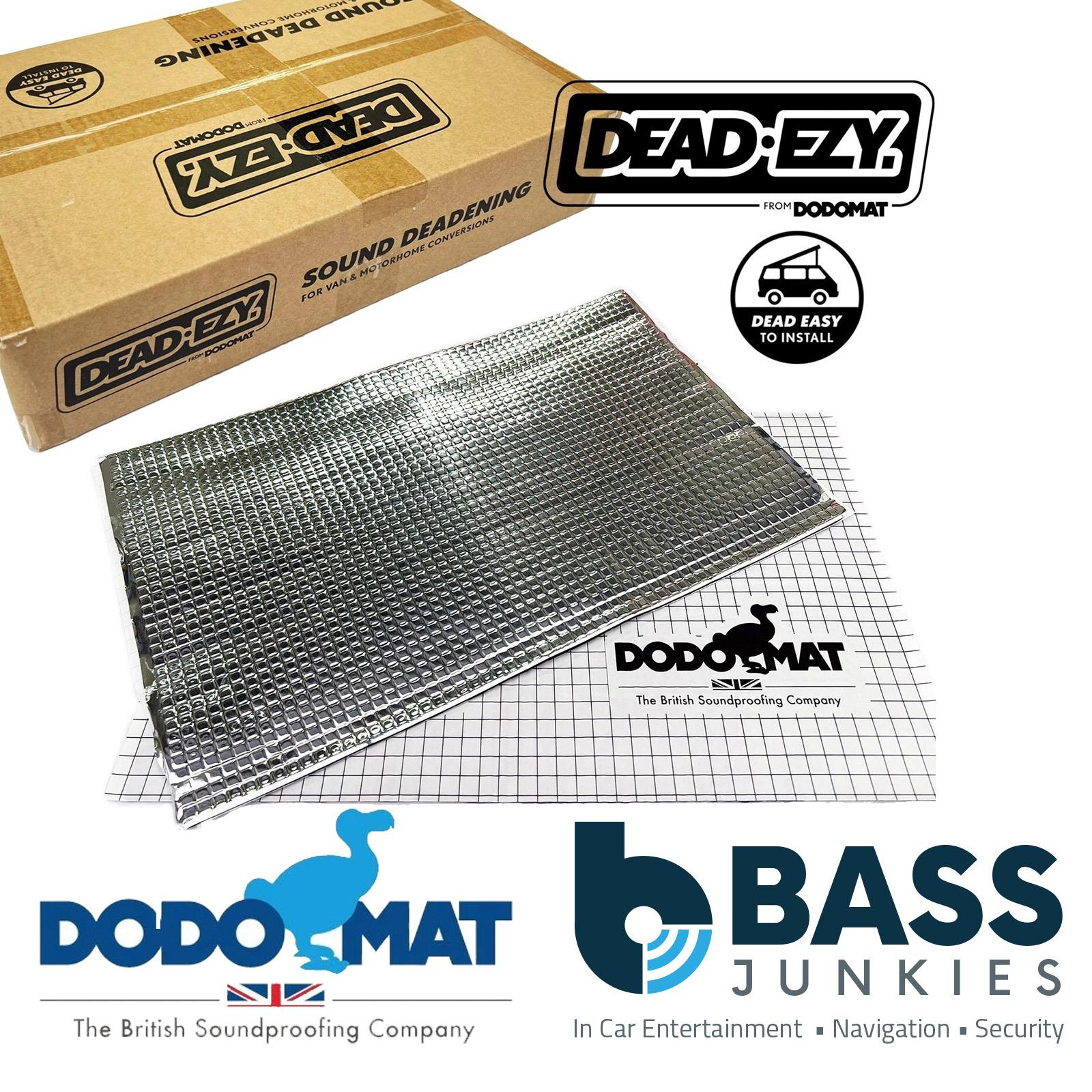 Dodo Mat DEAD-EZY 40 Sheets - (3.7sq.m) Sound Deadening Vibration Proofing Mat