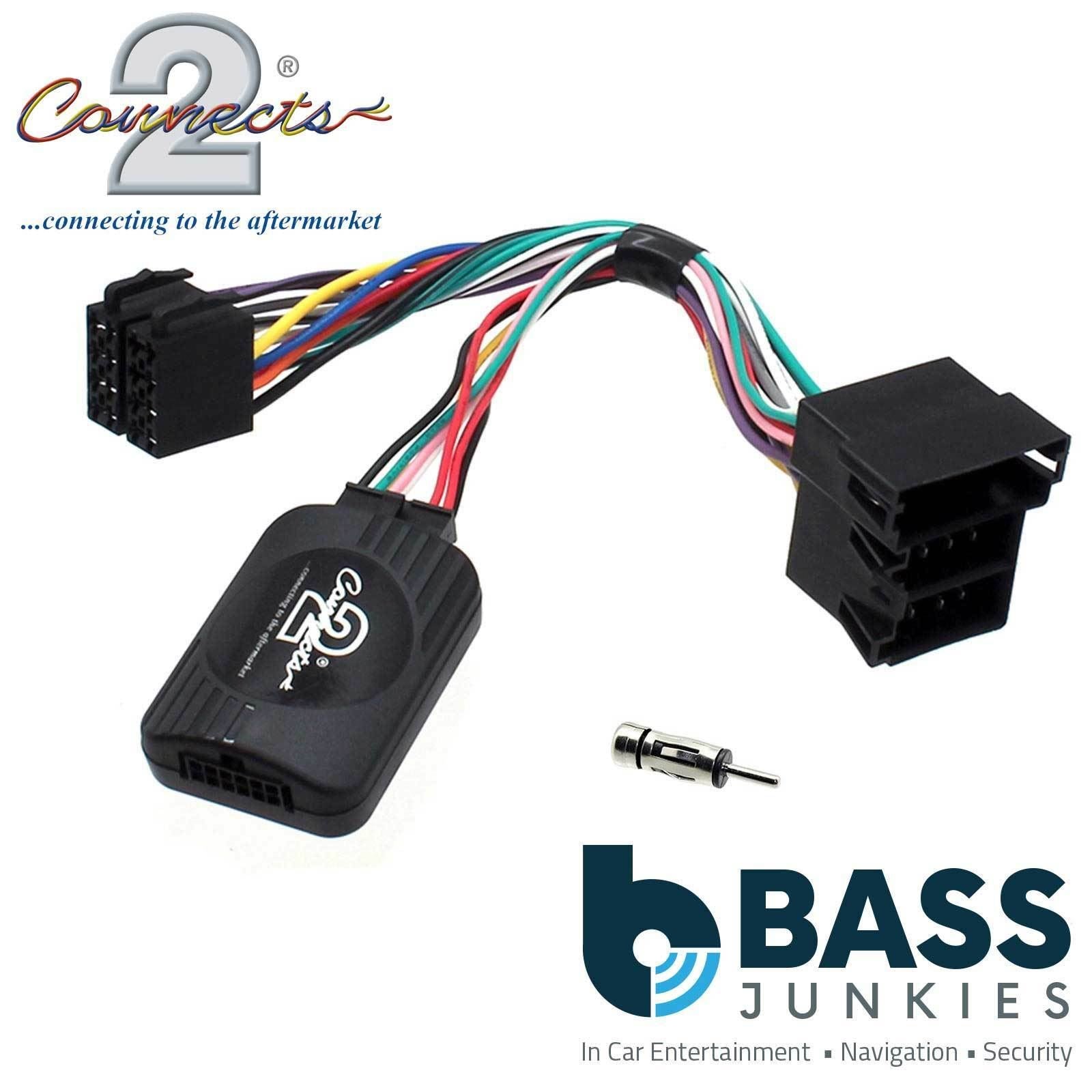 Connects2 CTSRN003AA Renault Clio Kangoo Megane Trafic Car Stereo Radio Steering Wheel Interface Stalk Control