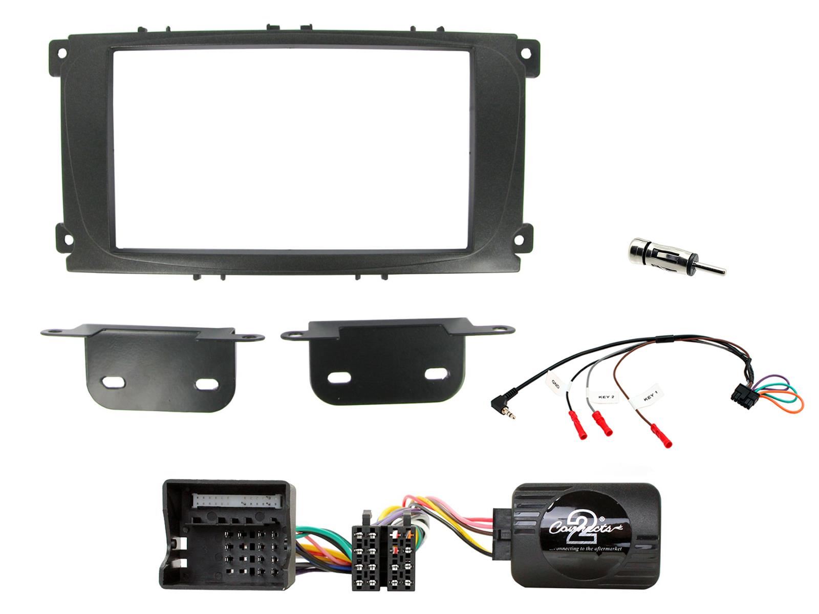 Connects2 CTKFD50 Ford Mondeo 2007 - 2014 Car Stereo Double Din Fascia Fitting Kit