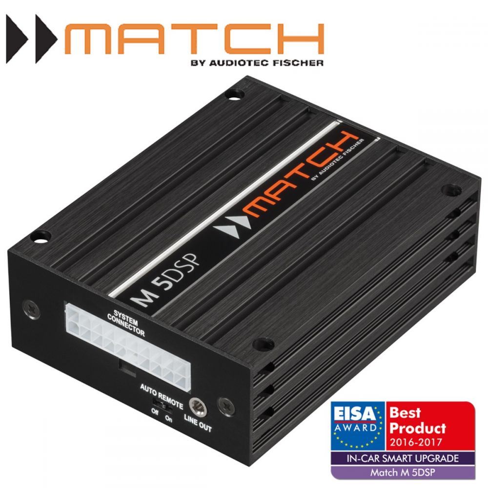 Match M 5DSP - 5 Channel Micro Car Amp Amplifier With Integrated 7 Channel DSP