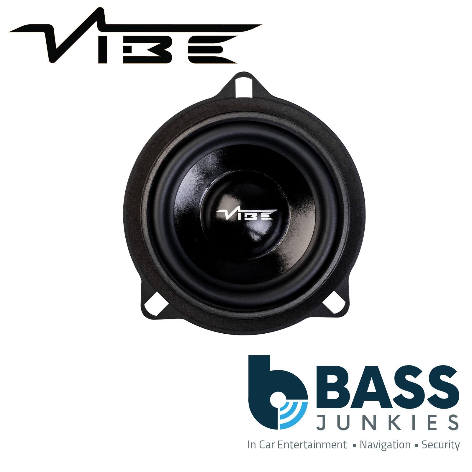 VIBE OPTISOUND 4 & 8" 345W Car Audio Full Upgrade Front Speakers Kit for BMW