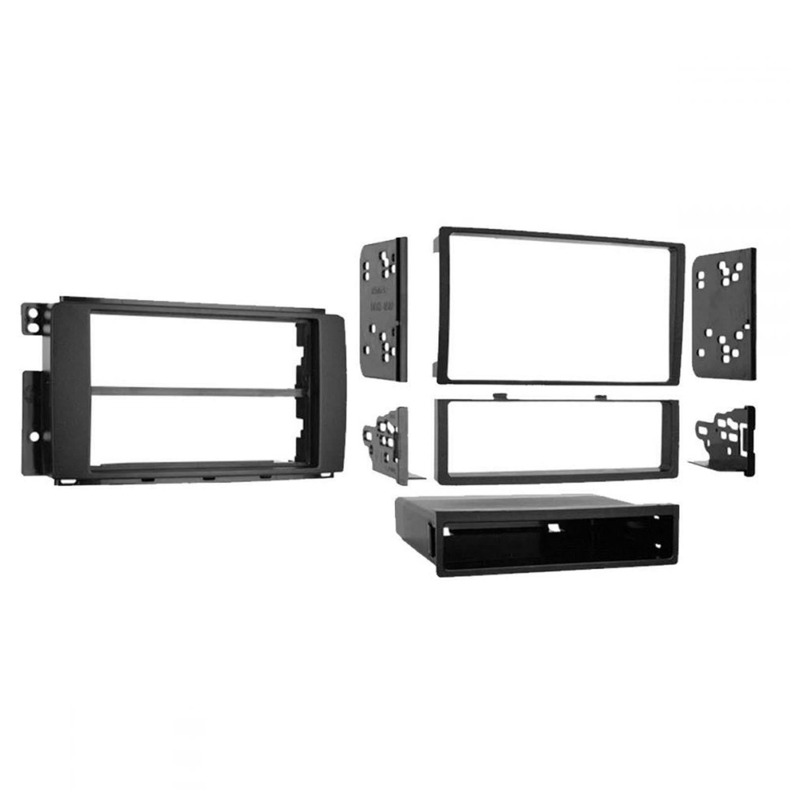 Smart Car ForTwo 2007-10 Car Stereo Single DIN (BLACK) Fascia Panel CT24MM07