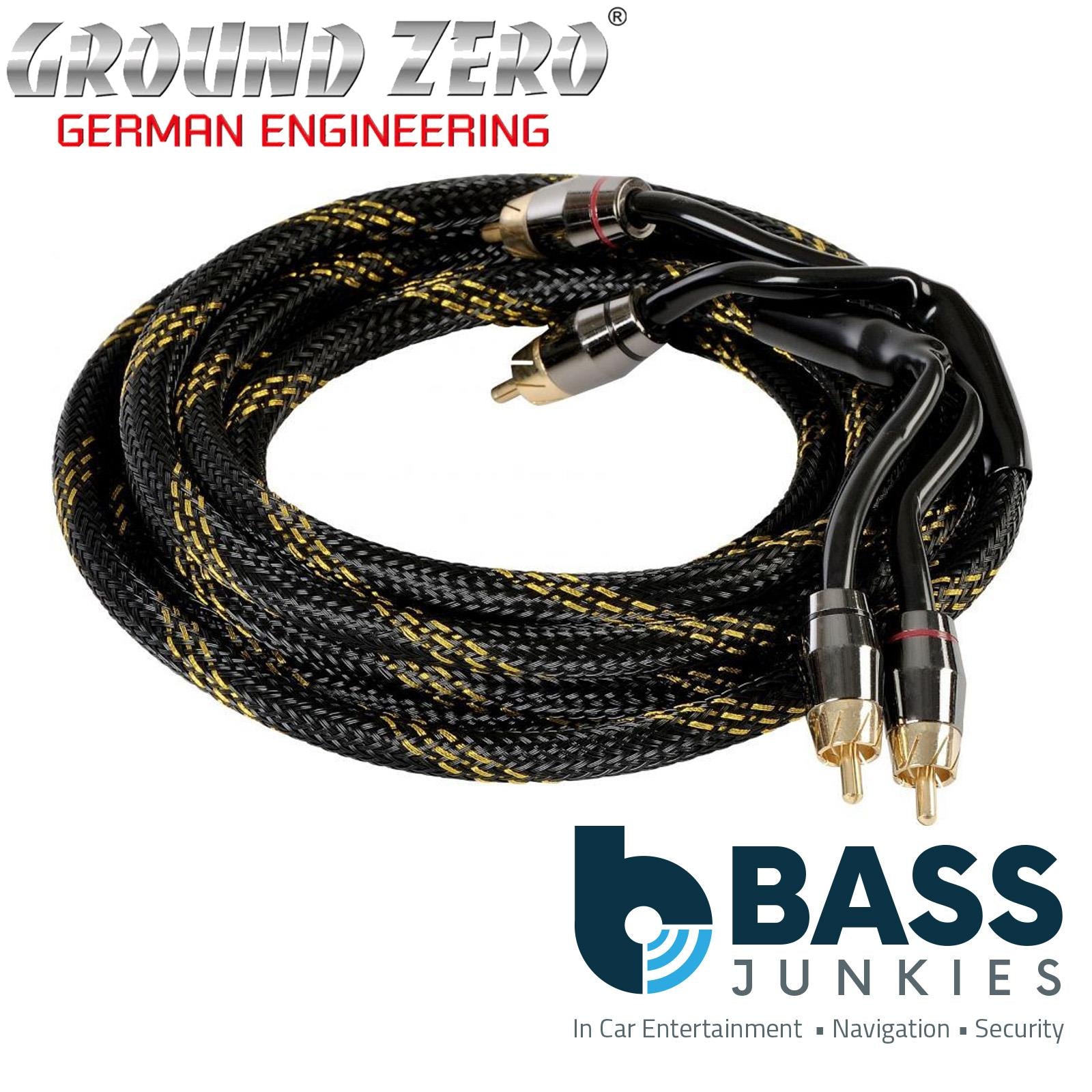 GROUNDZERO 1.14m Pi-Sized RCA / cinch cable