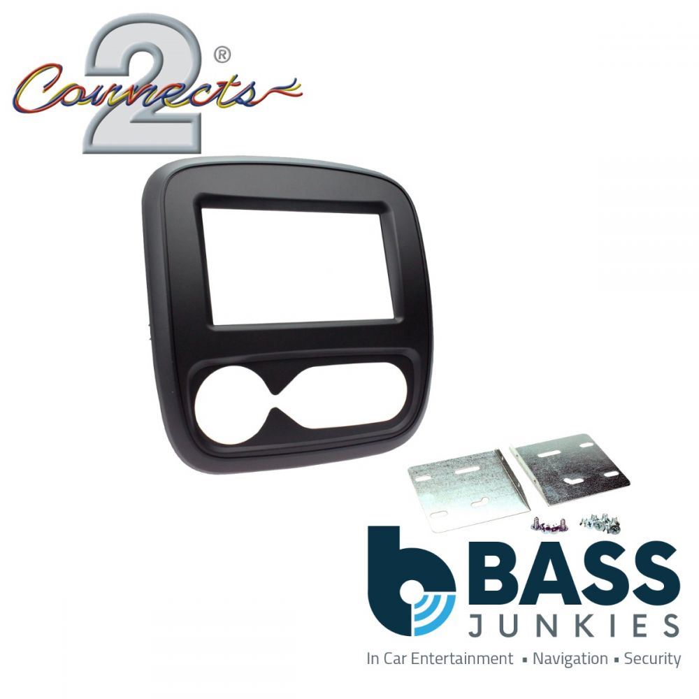 Connects2 CT23RT16 - Renault Trafic 2014 Onwards Double Din Fascia Panel
