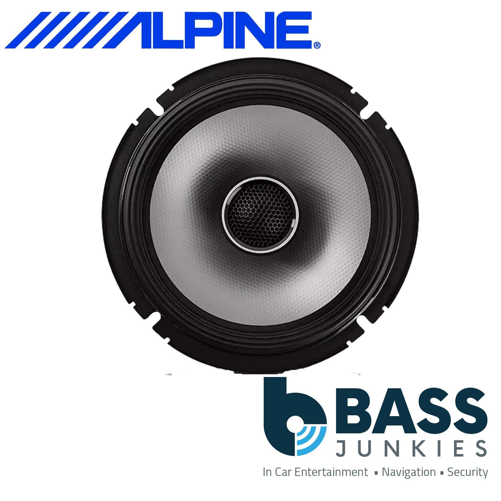 Alpine S2-S65 - 480 Watts a Pair 2 Way 6.5" 17cm Coaxial Car Van Door Speakers