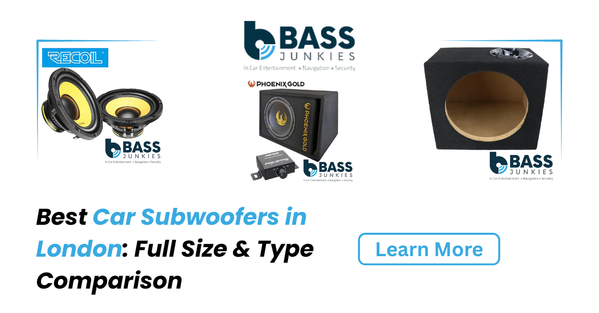 Best Car Subwoofers in London: Full Size & Type Comparison