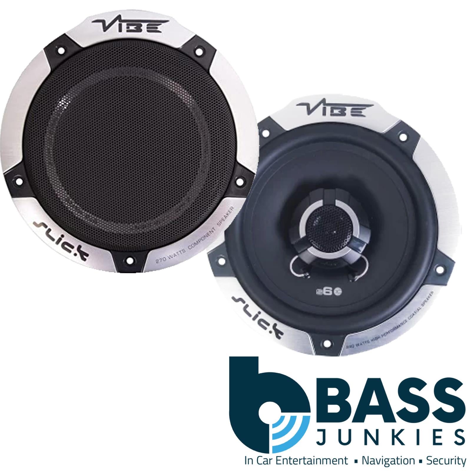 VIBE 16.5cm / 6.5" Coaxial speaker - 80 / 240 W