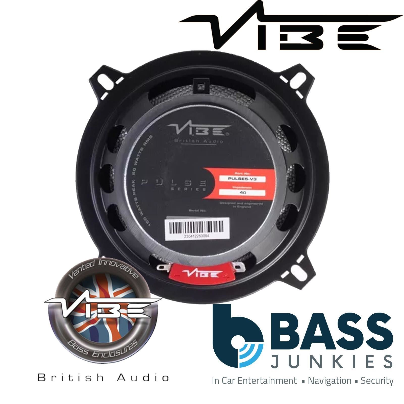 Vibe PULSE5-V3 Coaxial Speakers Fits Vauxhall Corsa 1993-06 | Tigra 94-00