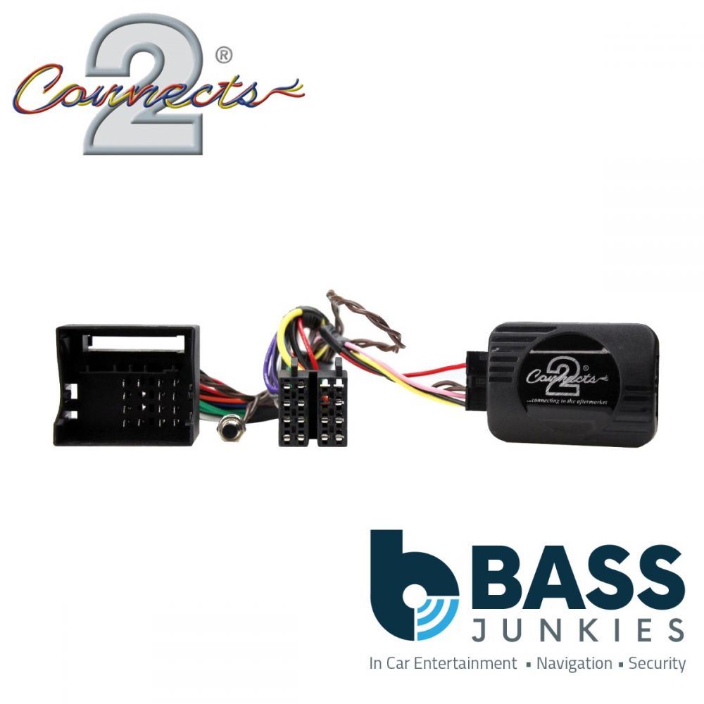 Connects2 CTSBM011.2 - BMW Mini R53 2001 - 2006 Amp Retention Car Stereo Radio Steering Wheel Interface Stalk Control