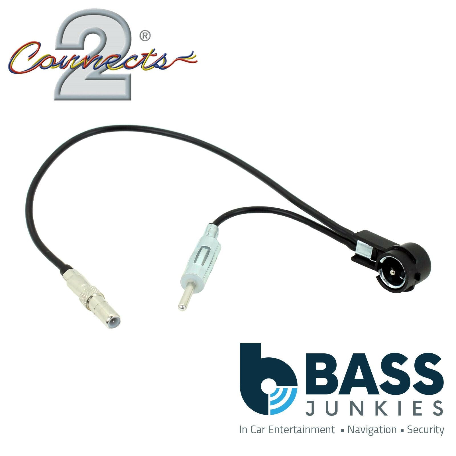 Connects2 CT27AA173 - Chevrolet All Models Car Stereo DIN & ISO Antenna Adaptor Lead