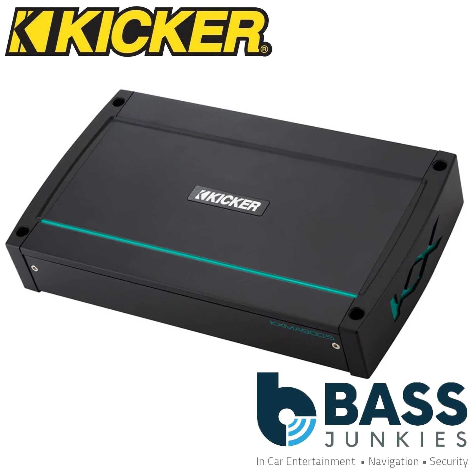 Kicker 48KXMA9005 - 900 Watts 5 Channel Class D Marine Amp Amplifier