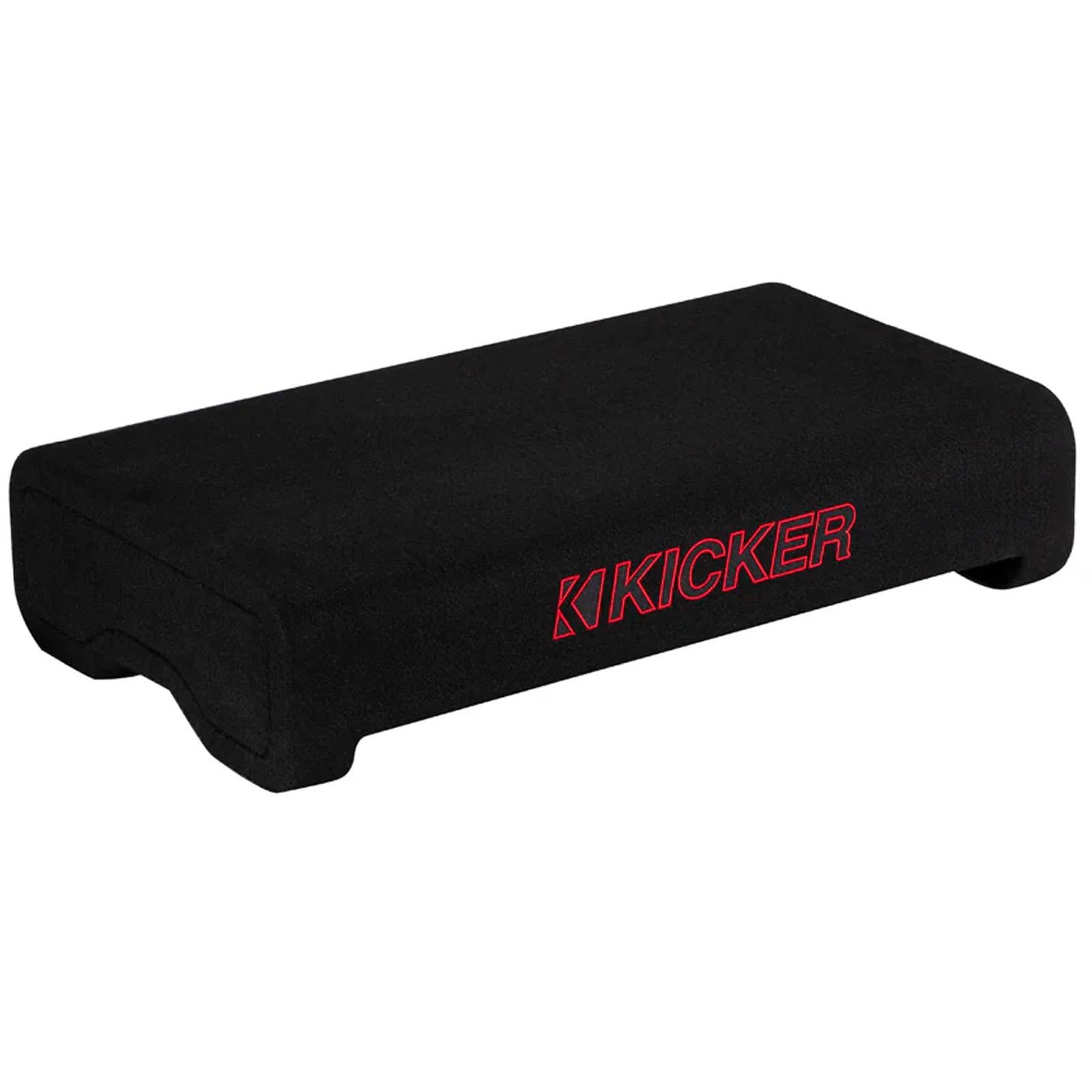 Kicker 49L7TDF102 - 1000W 10" L7T Down Firing Car Subwoofer Enclosure 2 Ohm