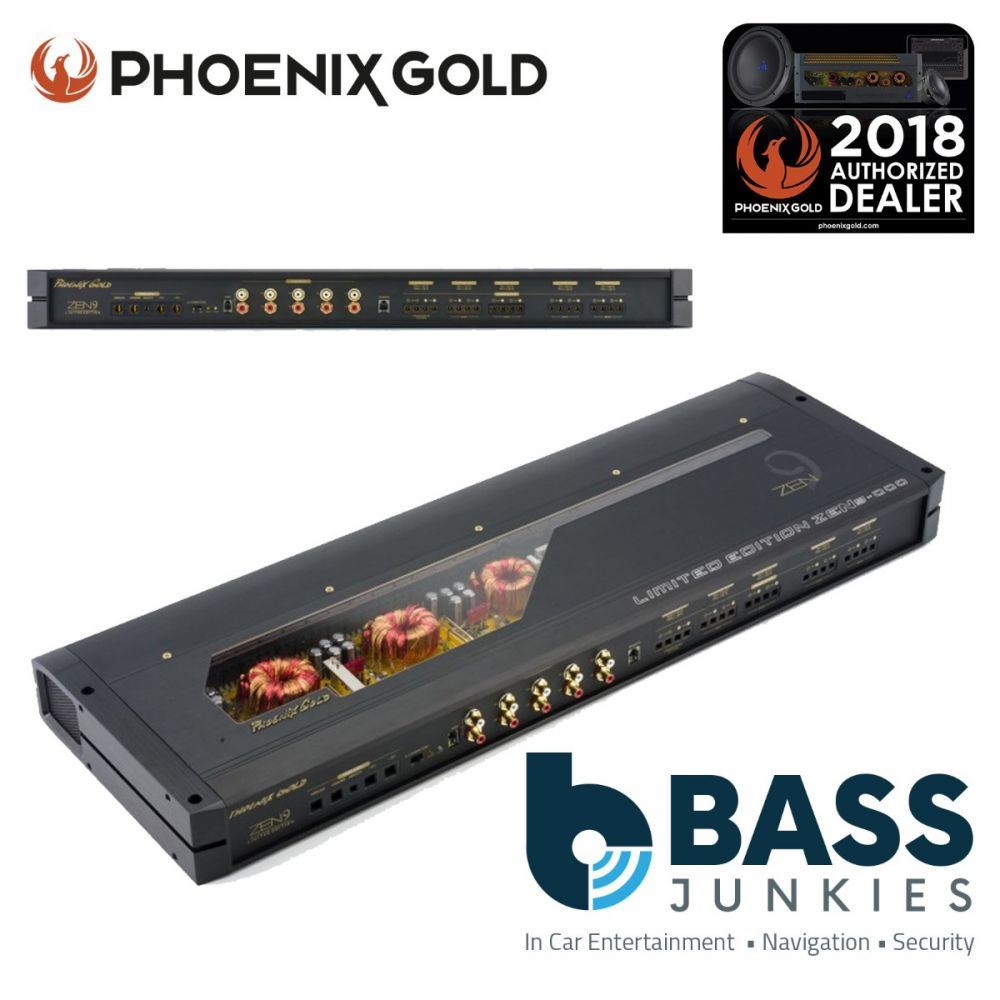 Phoenix Gold ZEN9 - Zen Series ( Limited-Edition ) 9 Channel Car Amp Amplifier
