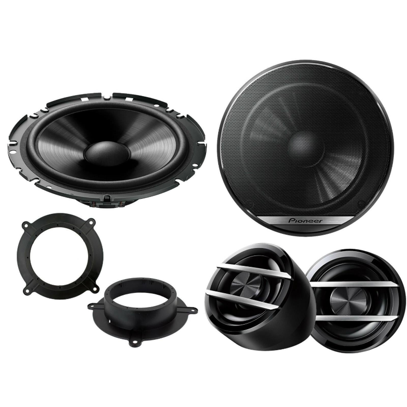 Pioneer Mazda 6 2013 600W Component Front Door Car Speakers