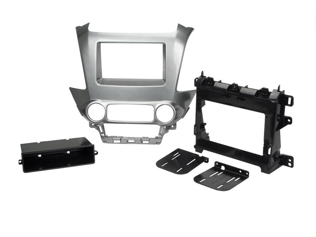 Grundig 6.8" Apple Android Double Din Stereo Fitting Kit + Steering Wheel Stalk Controls to fit Chevrolet Suburban 14- | Chevrolet Tahoe 14- | GMC Yukon 14-
