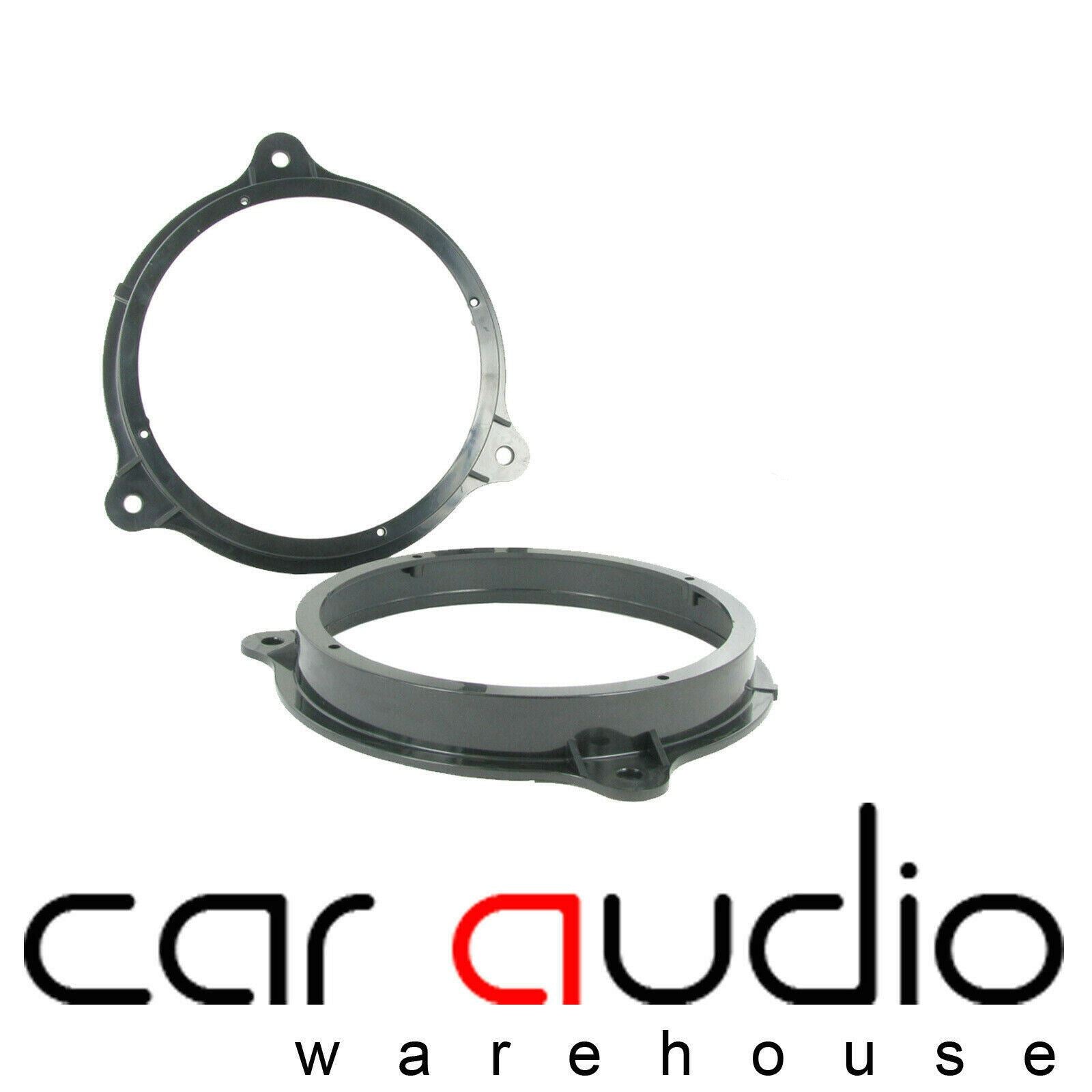 Connects2 CT25NS01 - Nissan Almera Micra Note Juke NV200 Qashqai Tilda X-Trail Teana Pulsar 165mm 6.5" Front or Rear Car Speaker Adapter Brackets