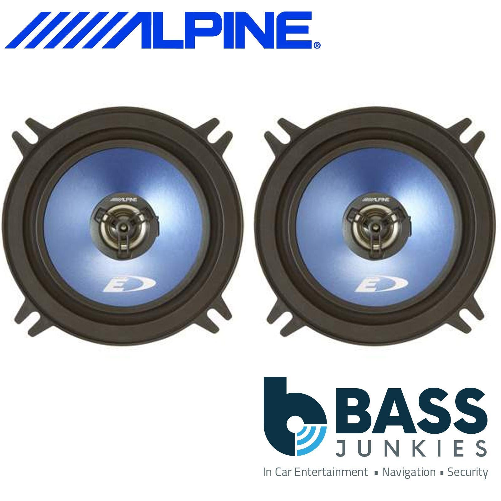Alpine SXE-13C2 - 13CM 5.25" 400 Watts 2 Way Blue Cone Car Door Speakers Pair
